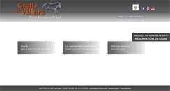 Desktop Screenshot of grotte-villars.com